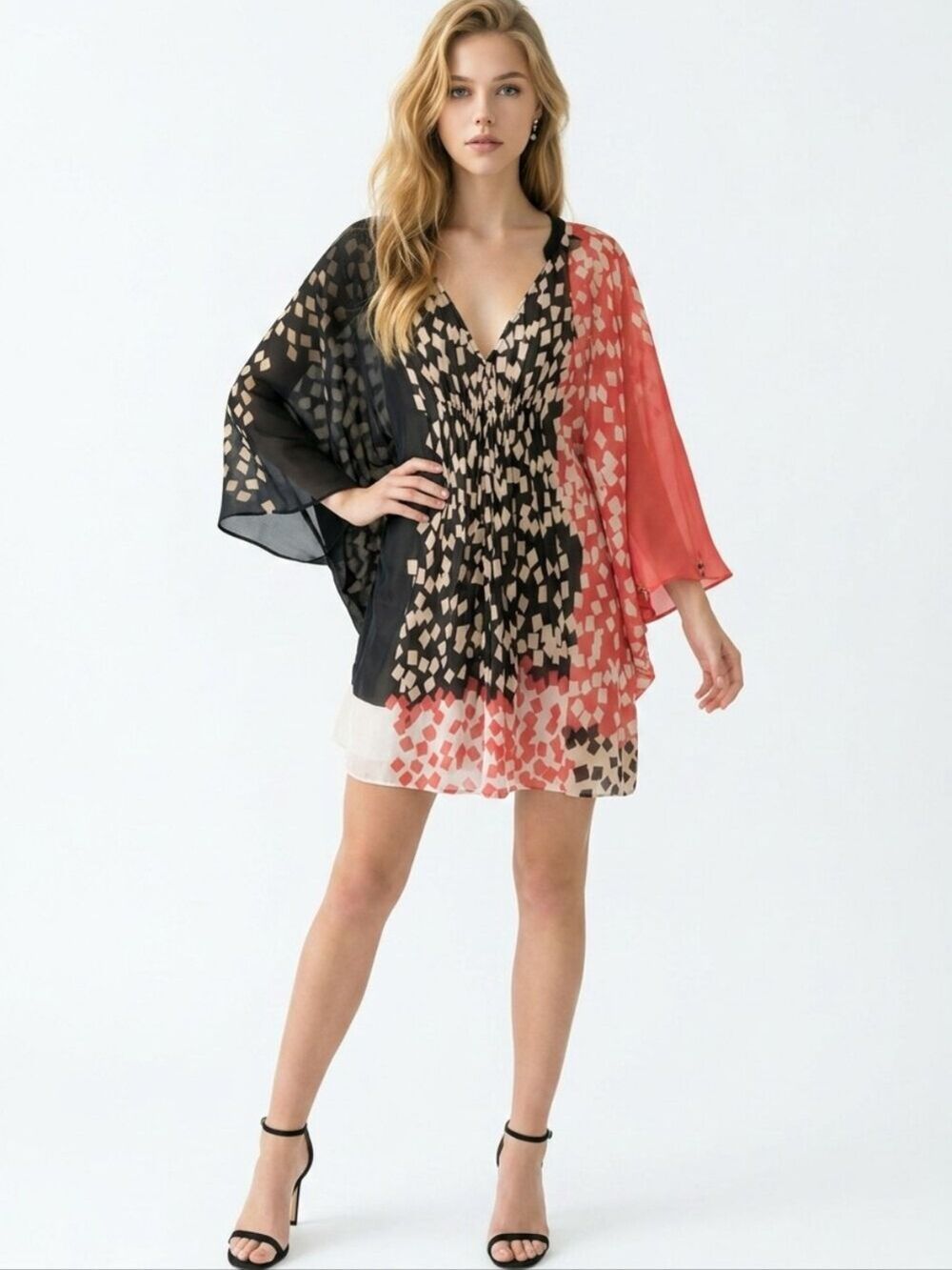 Diana Von Furstenberg Mini Silk Dress
